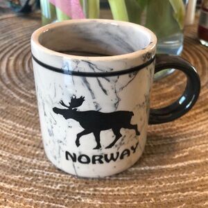 Coffee Moose Norway Mini Mug Tracks